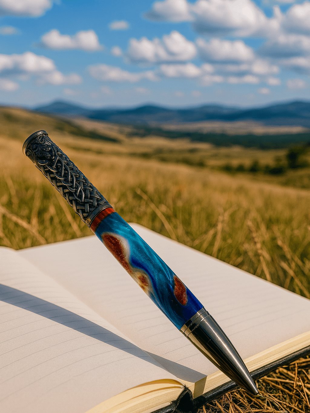 🏞️ “Sedona” – Gaelic Weave Twist Pen product image (1)