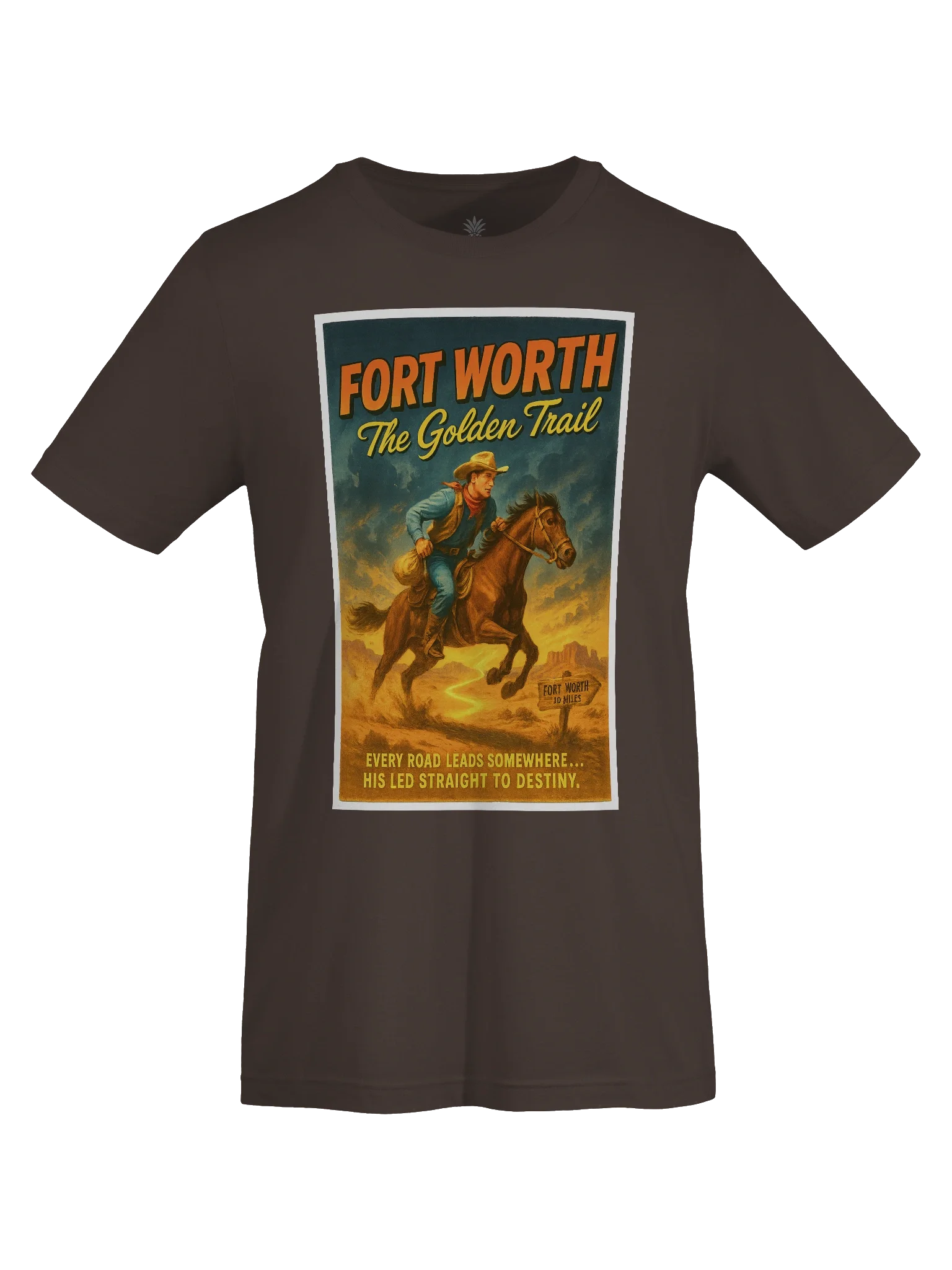 Fort Worth, Texas Vintage Cowboy Concert Tee Fit Unisex T-Shirt product image (19)