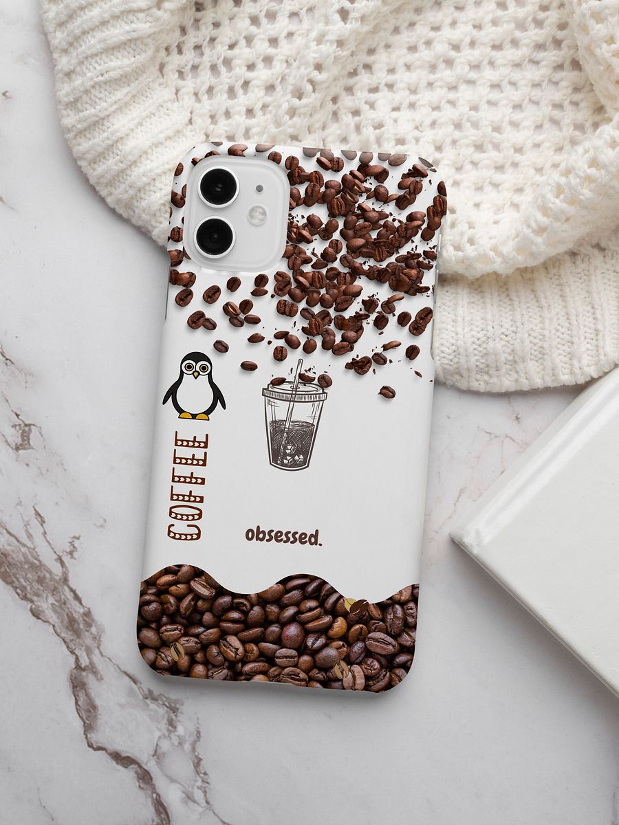 Coffee iPhone Case I Aesthetic Coffee Bean I Phone Cover for Coffee Lovers I MAGSAFE COMPATIBLE product image (2)