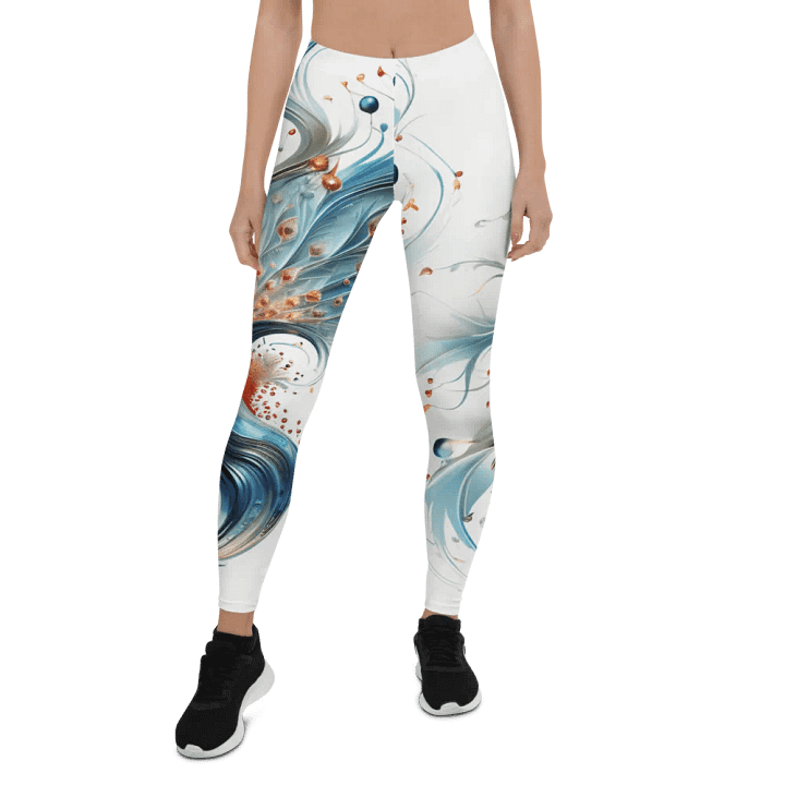 Peacock Art Leggings product image (1)