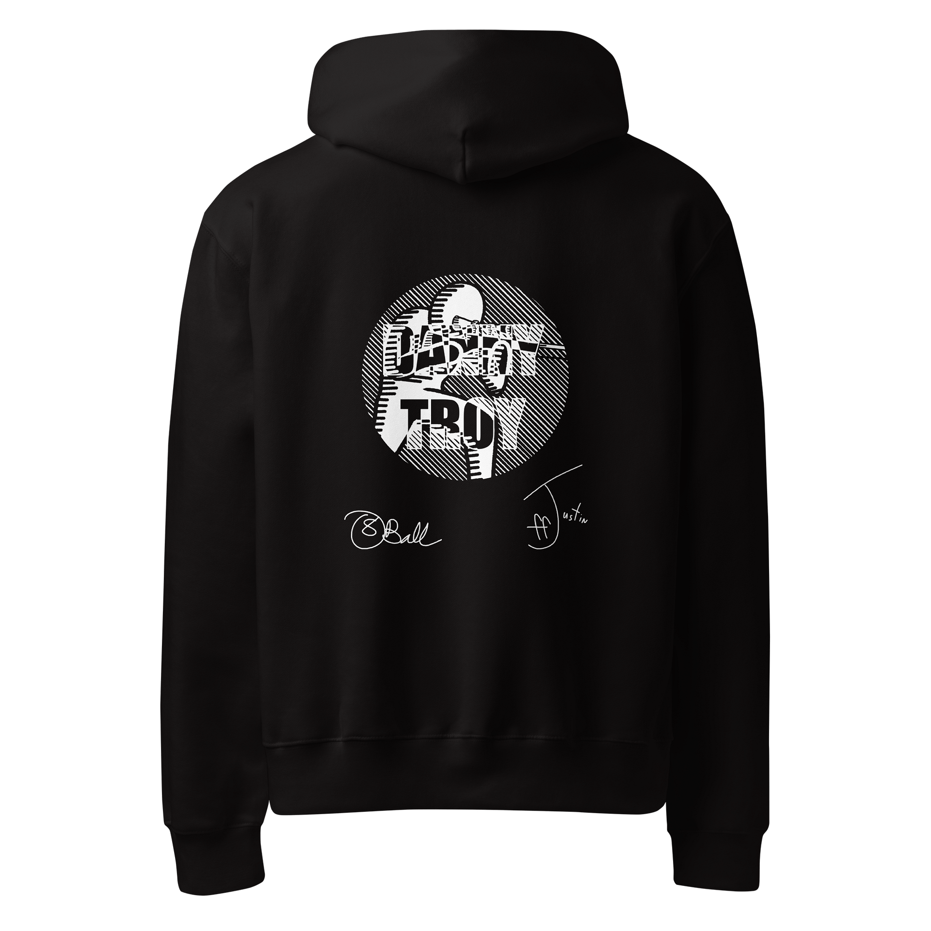 popstar mental dannytroy - oversized heavyweight hoodie product image (2)