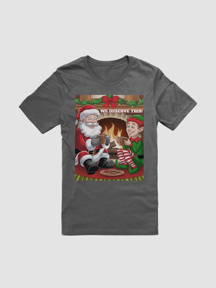 We Deserve This! Santa Claus and An Elf Taking a Break product image (4)