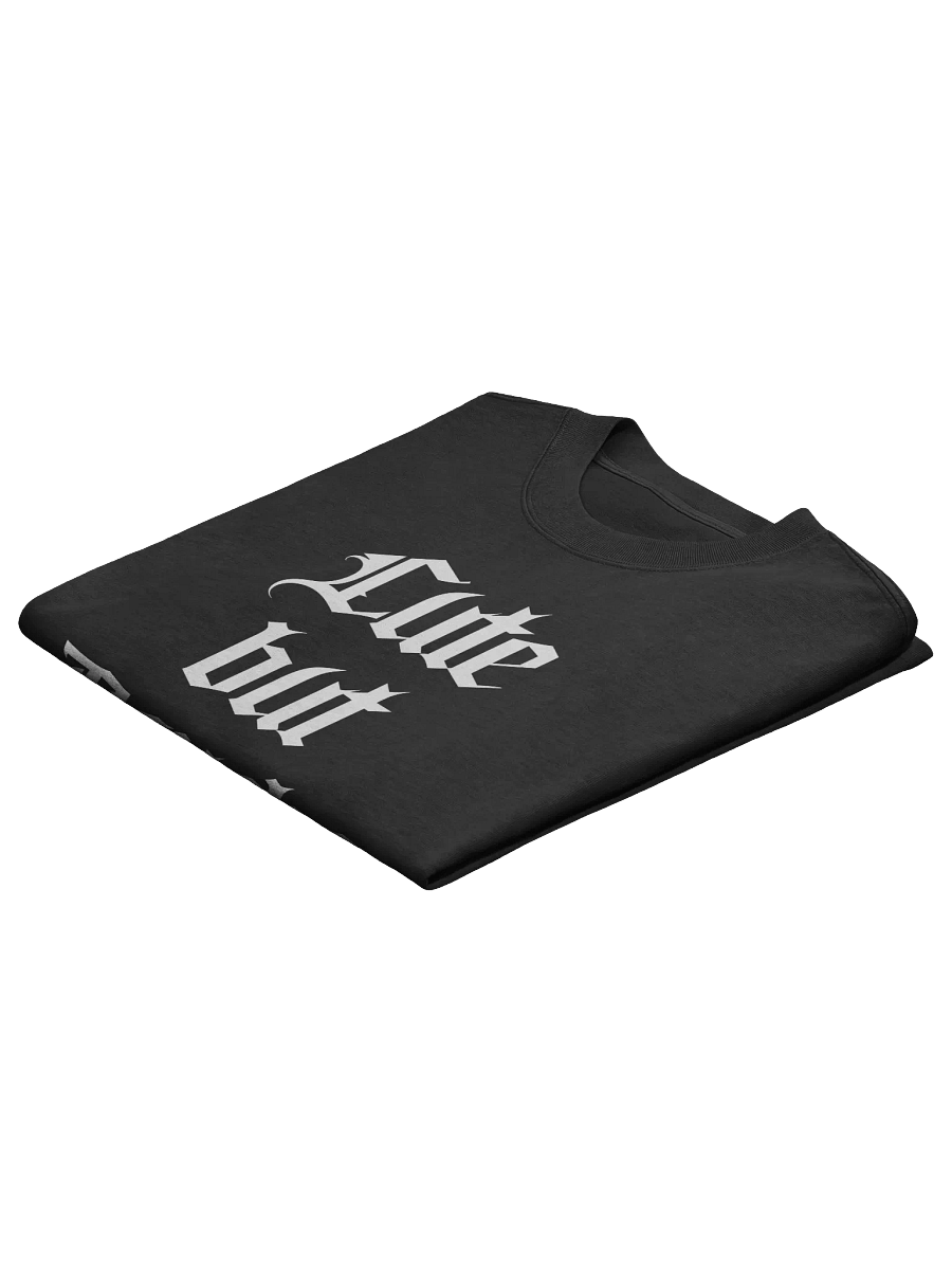 Cute But Psycho Faded Oversized T shirt product image (4)