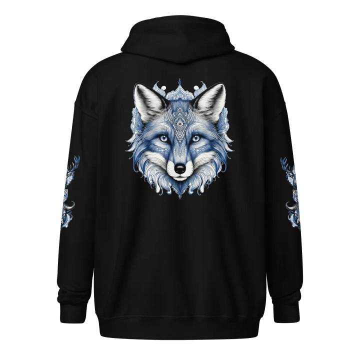 Blue Vixen Back Vixen Games zippy Hoodie product image (1)