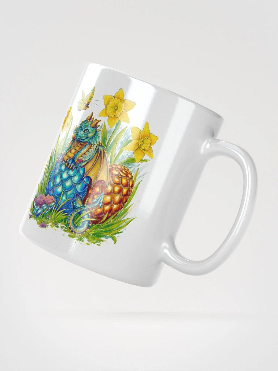 Dragon's Tale White Glossy Mug product image (3)