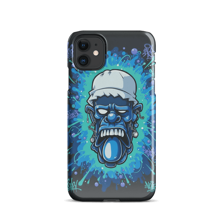 Graffiti Blue Tongue Case For iPhone® product image (47)