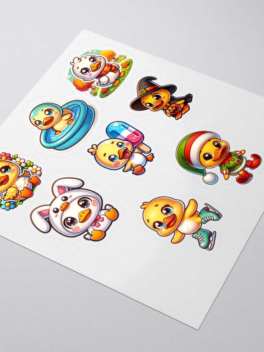 Seasonal Duck Sticker Sheet product image (7)