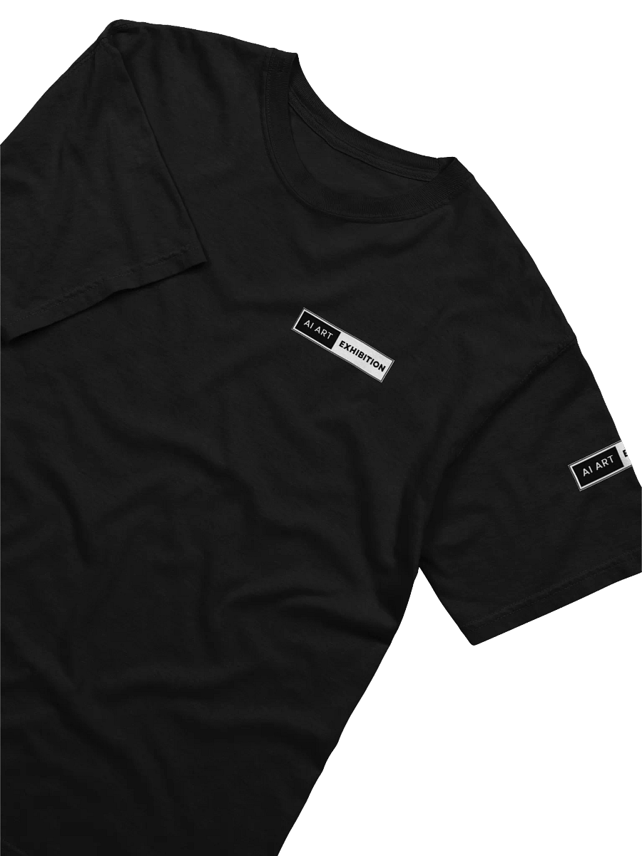 "AI ART EXHIBITION BOX LOGO" 100% cotton T-shirt product image (3)
