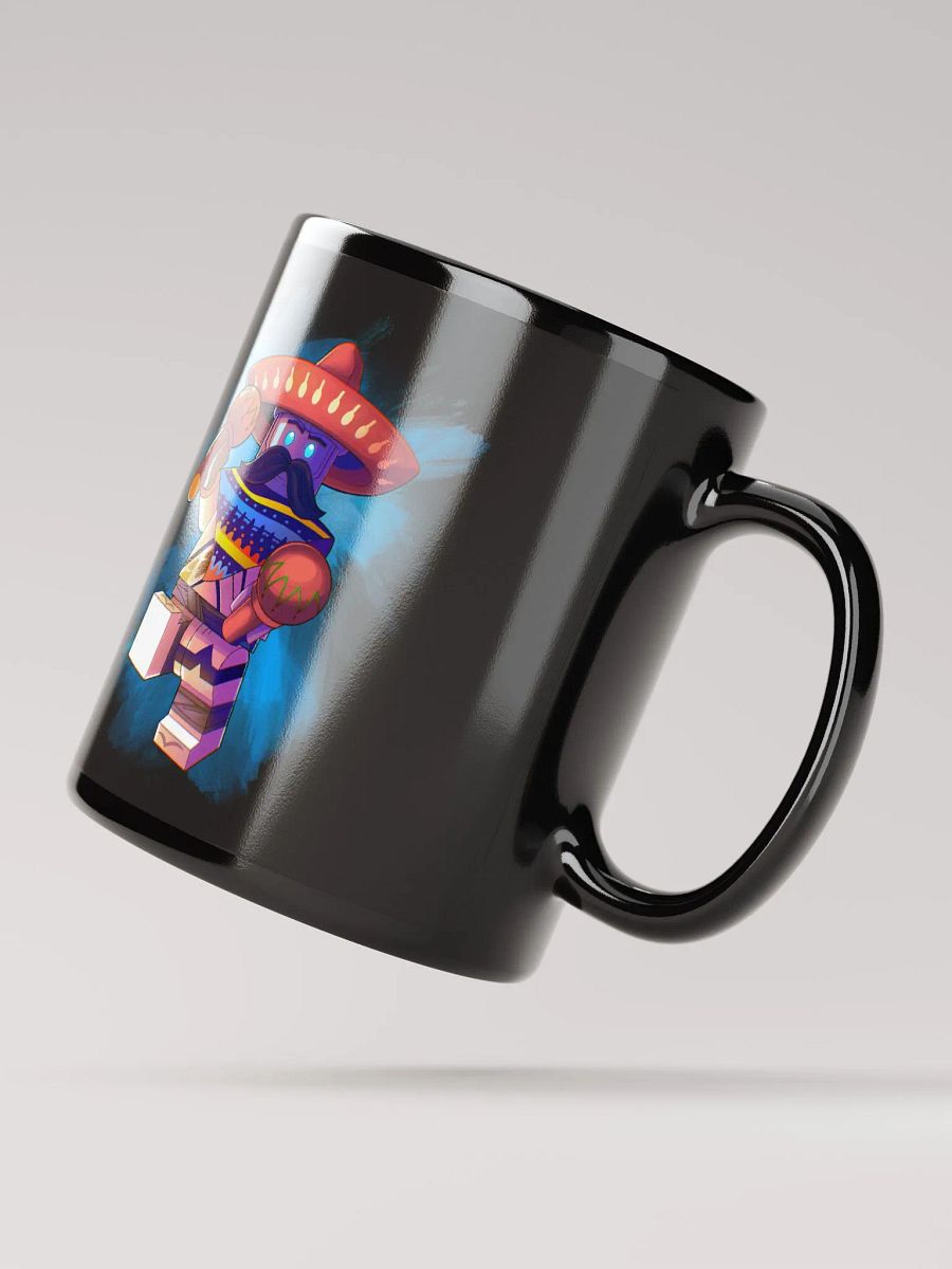 Titanium Taco Black Glossy Mug product image (3)
