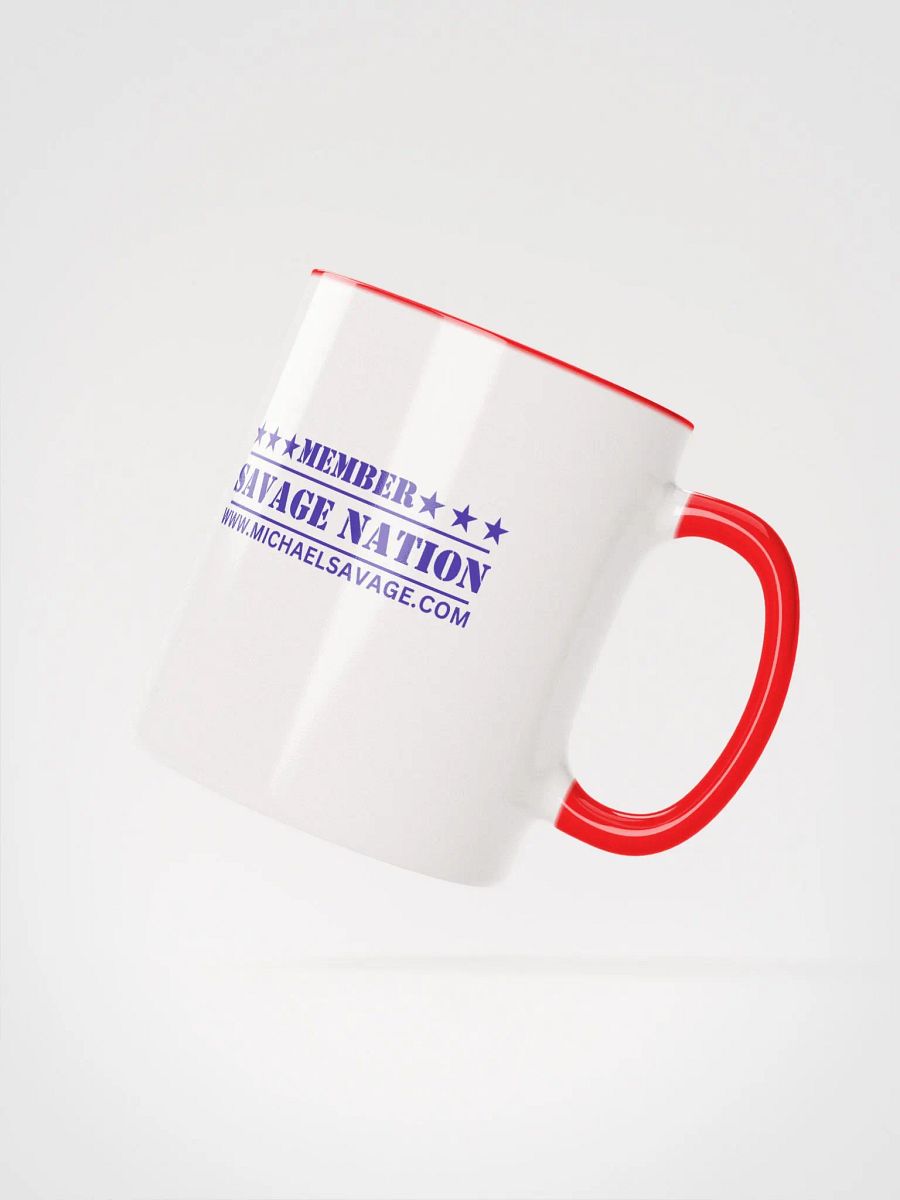 Liberalism Is A Mental Disorder Mug (Red, White, & Blue) product image (2)