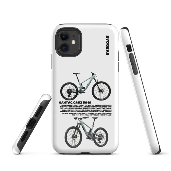 White 5010 Gloss Light Blue iPhone Case product image (1)
