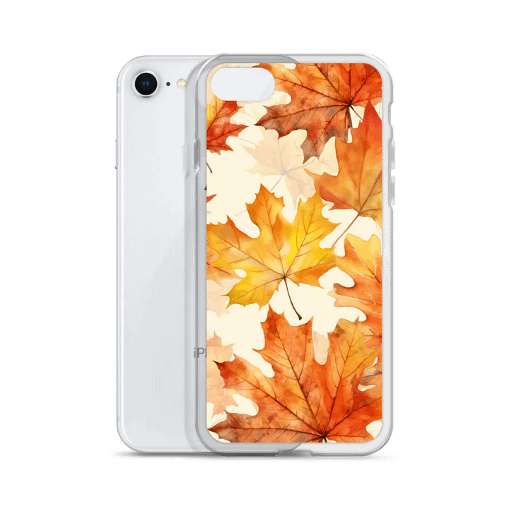 Autumn Leaves Clear iPhone® Case product image (51)