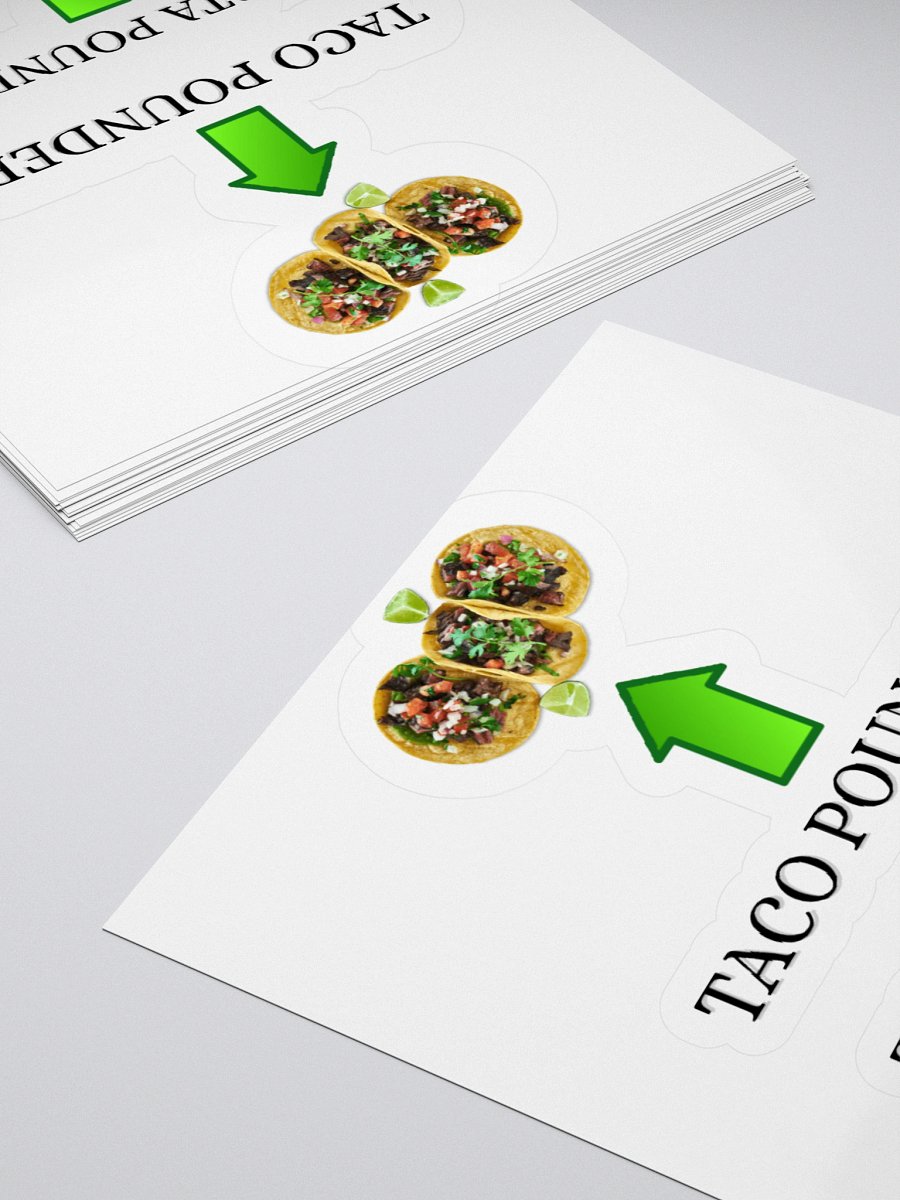Taco Pounder Torta Pounder Sticker product image (4)