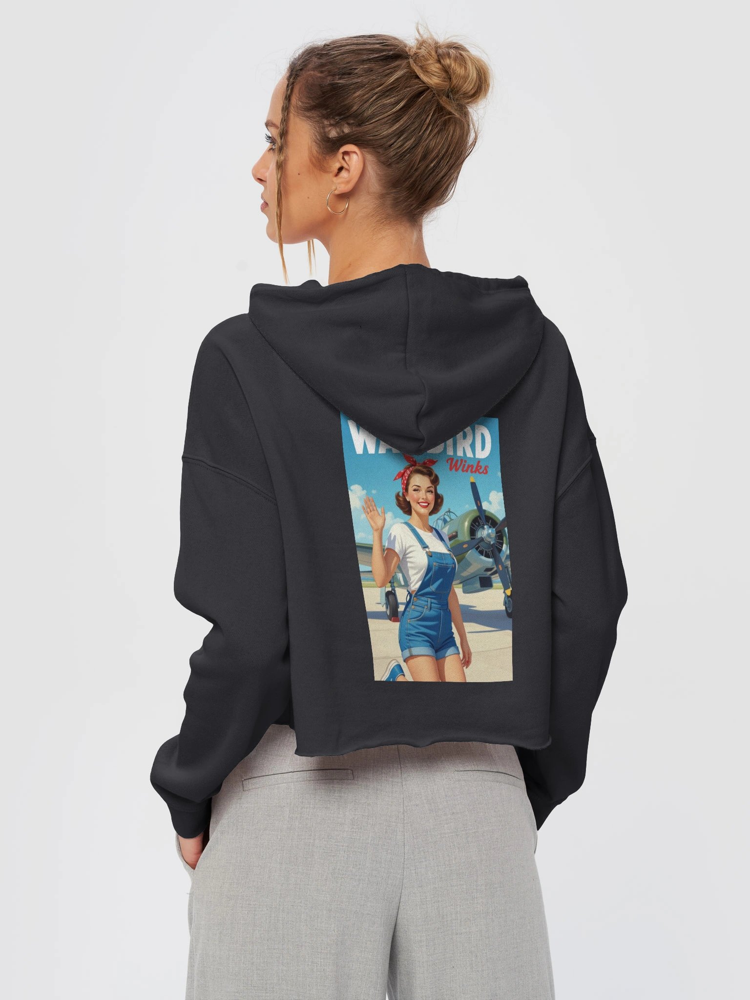 Cropped Hoodie: A3 product image (4)