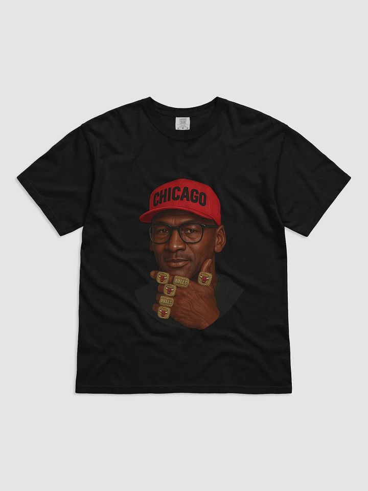 Chicago Bulls Rings Illustration T-Shirt product image (1)