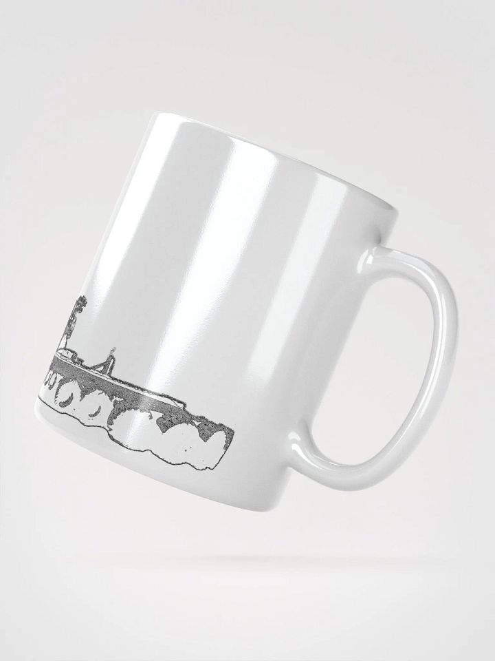 FOSS Tugboat Sketch Glossy Mug 11oz product image (2)