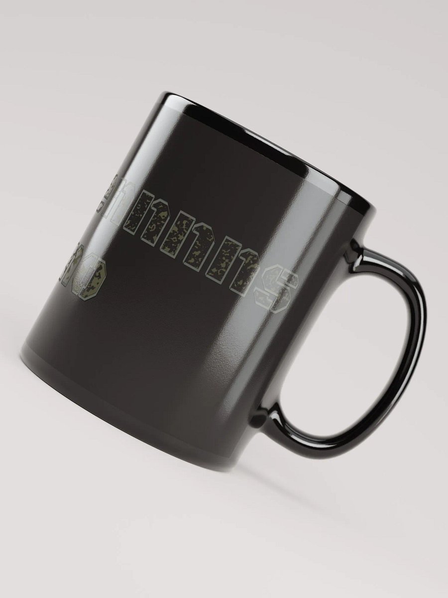 Black Glossy Mug - It Happennnns Camo product image (4)