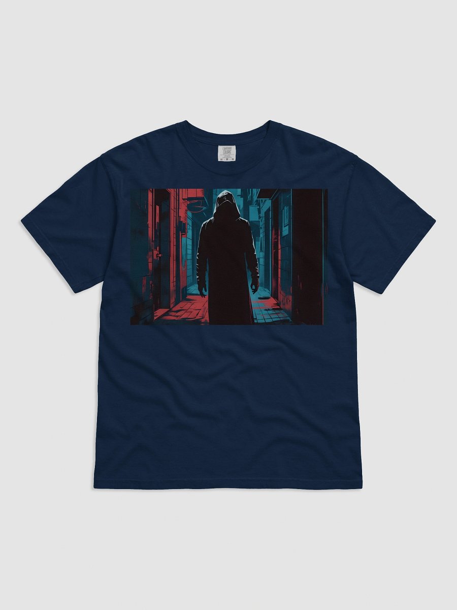 Alleyway Silhouette Hooded T-Shirt product image (1)