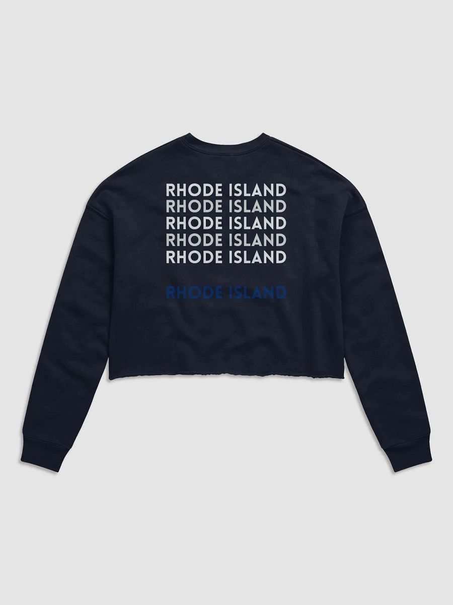 Rhode Island Sleeve Crop Sweatshirt (Midweight Fabric) product image (7)