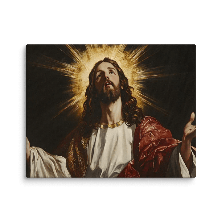 Jesus The Savior - Light of the World Wall Art product image (1)