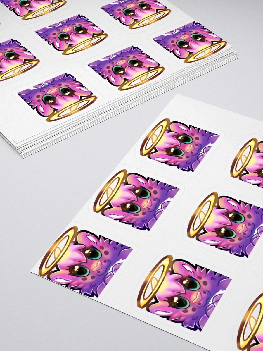 Snow Leopar Angel Sticker set product image (4)