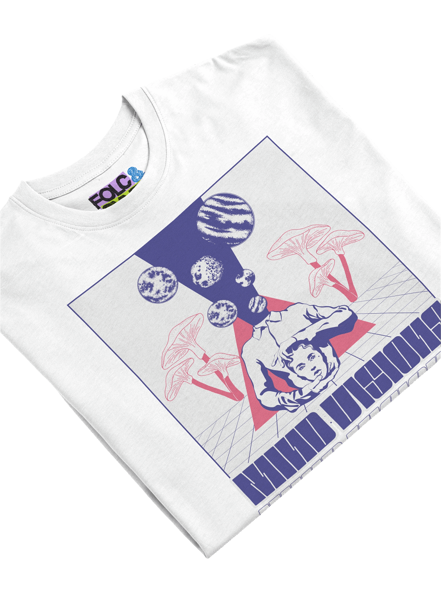 Mind Visions Psychedelic Graphic Tee | Trippy Streetwear by Folcsyne product image (43)