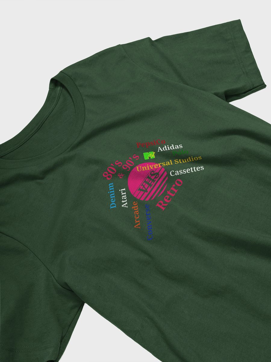 Retro Nostalgia VHS Circle T-Shirt product image (3)