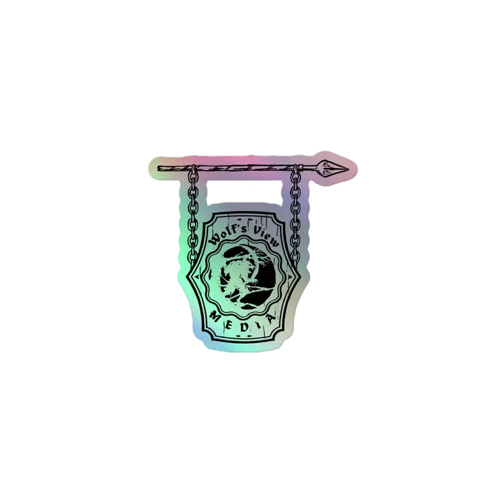 Werewolf Logo- Hologram Sticker product image (1)