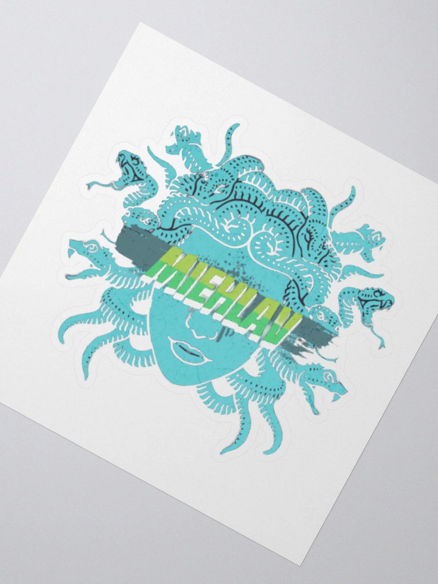 Blue Medusa Stickers product image (2)