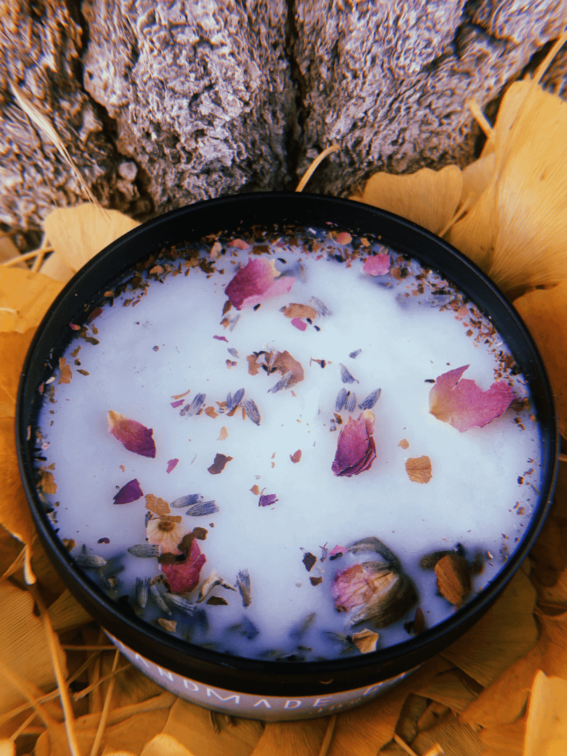 Lavender Rose Candle (8 oz) product image (3)