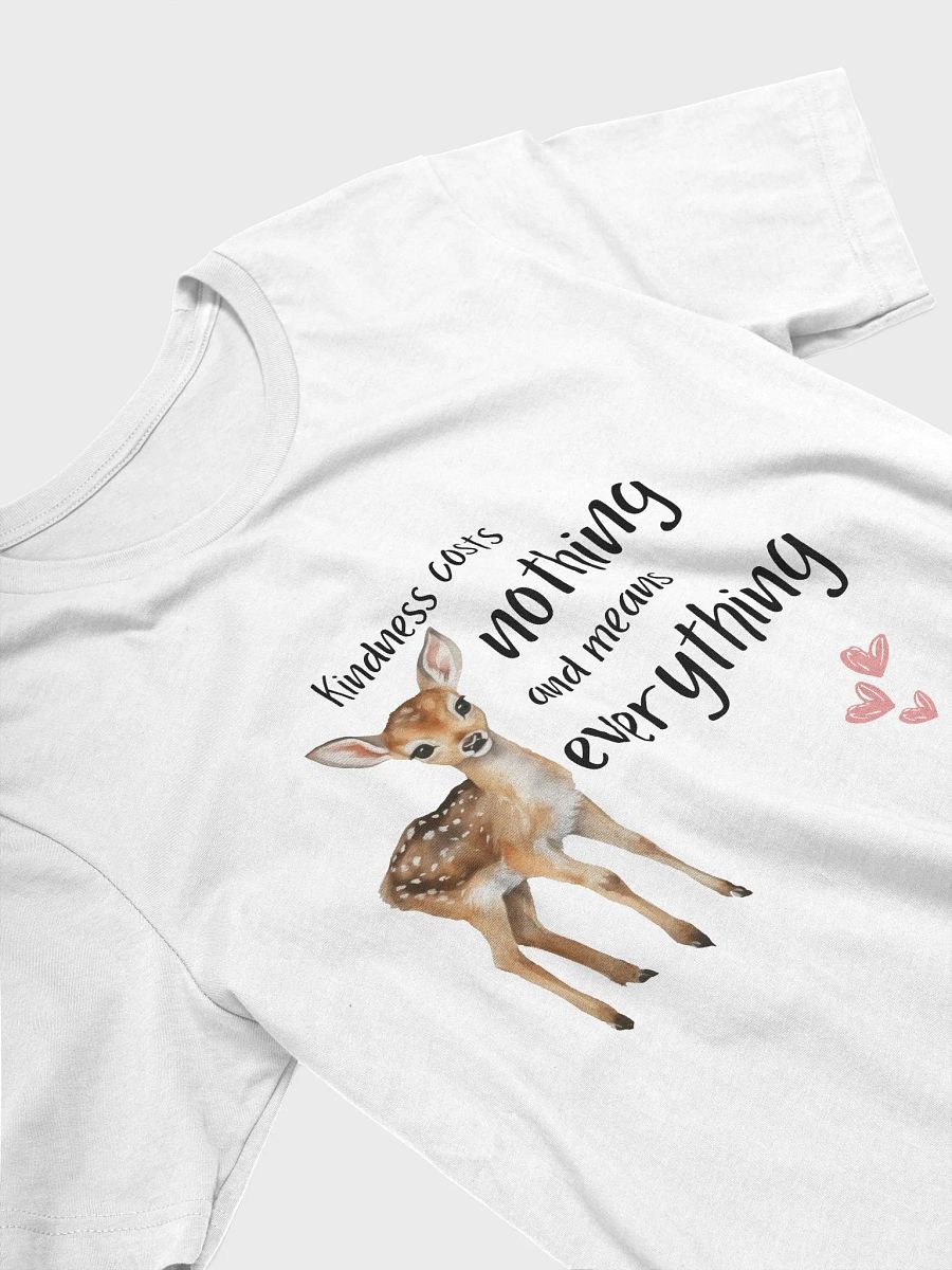 Kindness Costs Nothing Tee - White product image (3)
