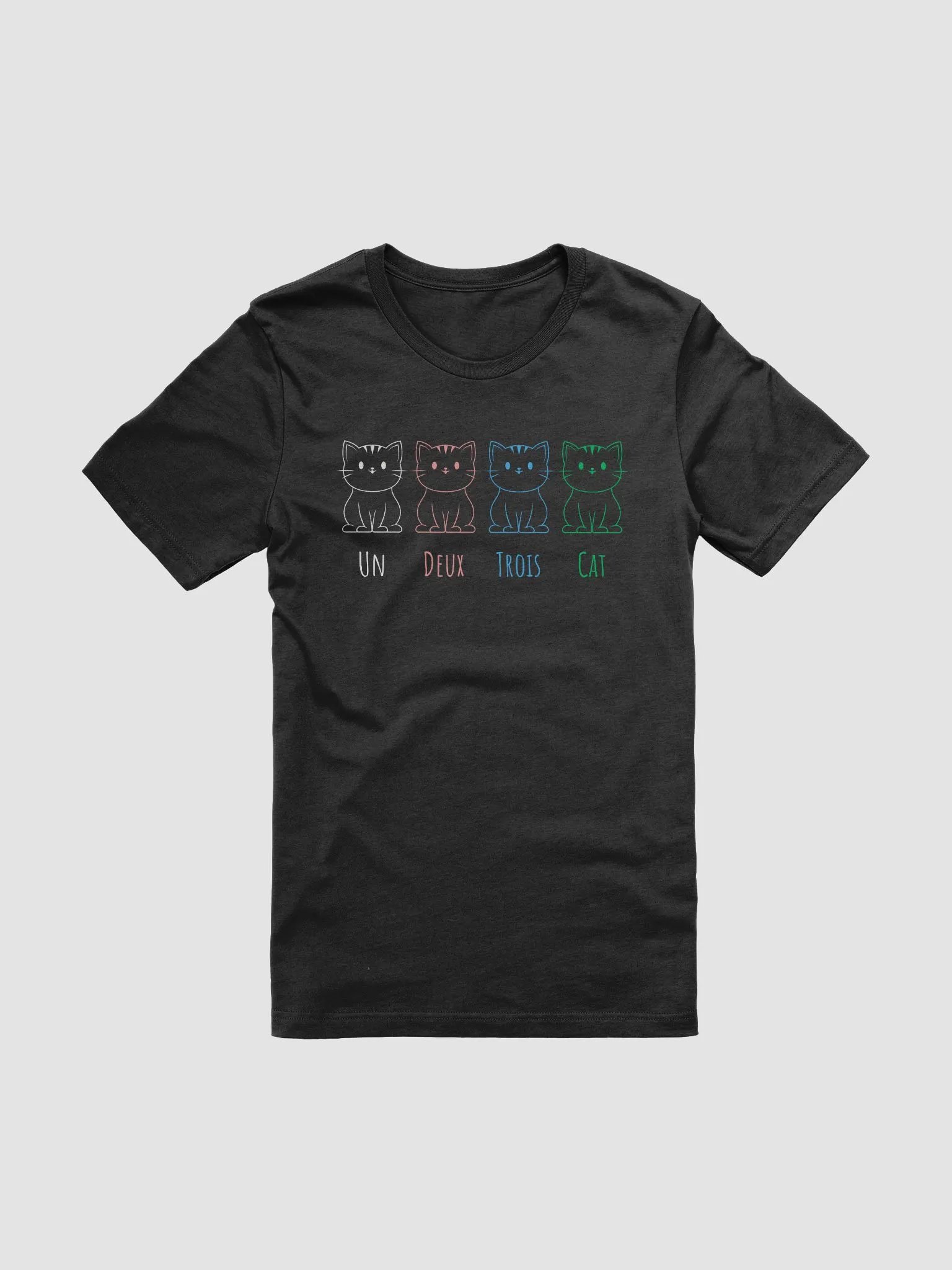 Pixelated Feline Fantasia Tee/ Funny French Twist product image (1)