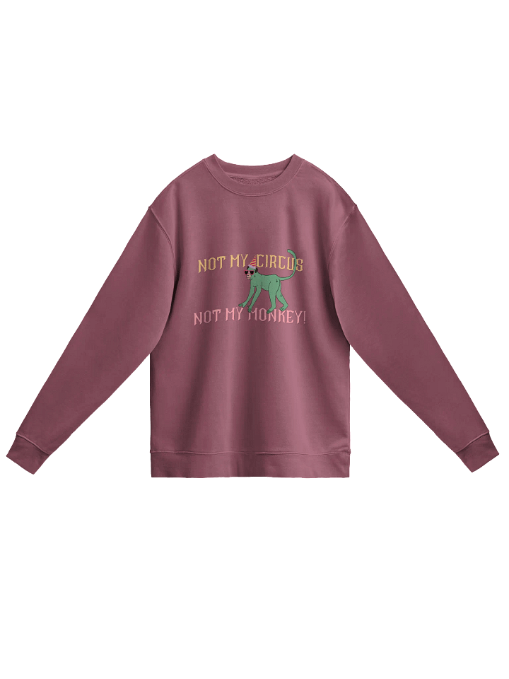 Not My Circus Unisex Sweatshirt product image (6)