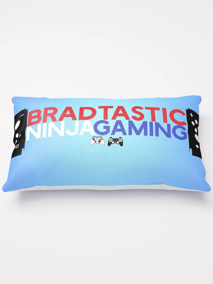 Bradtastic Ninja Gaming Logo Cushion product image (1)