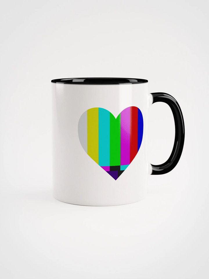 BROADCAST.LOVE TWO-TONE MUG product image (1)