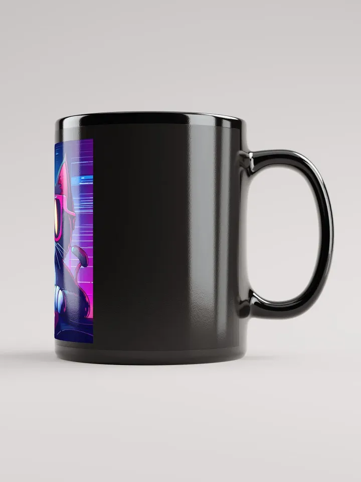 Futuristic Feline Tech Mug product image (1)