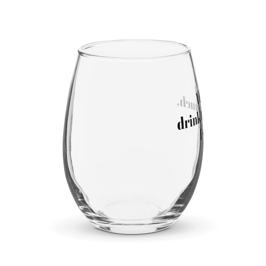Black Out Baby Wine Glass product image (4)