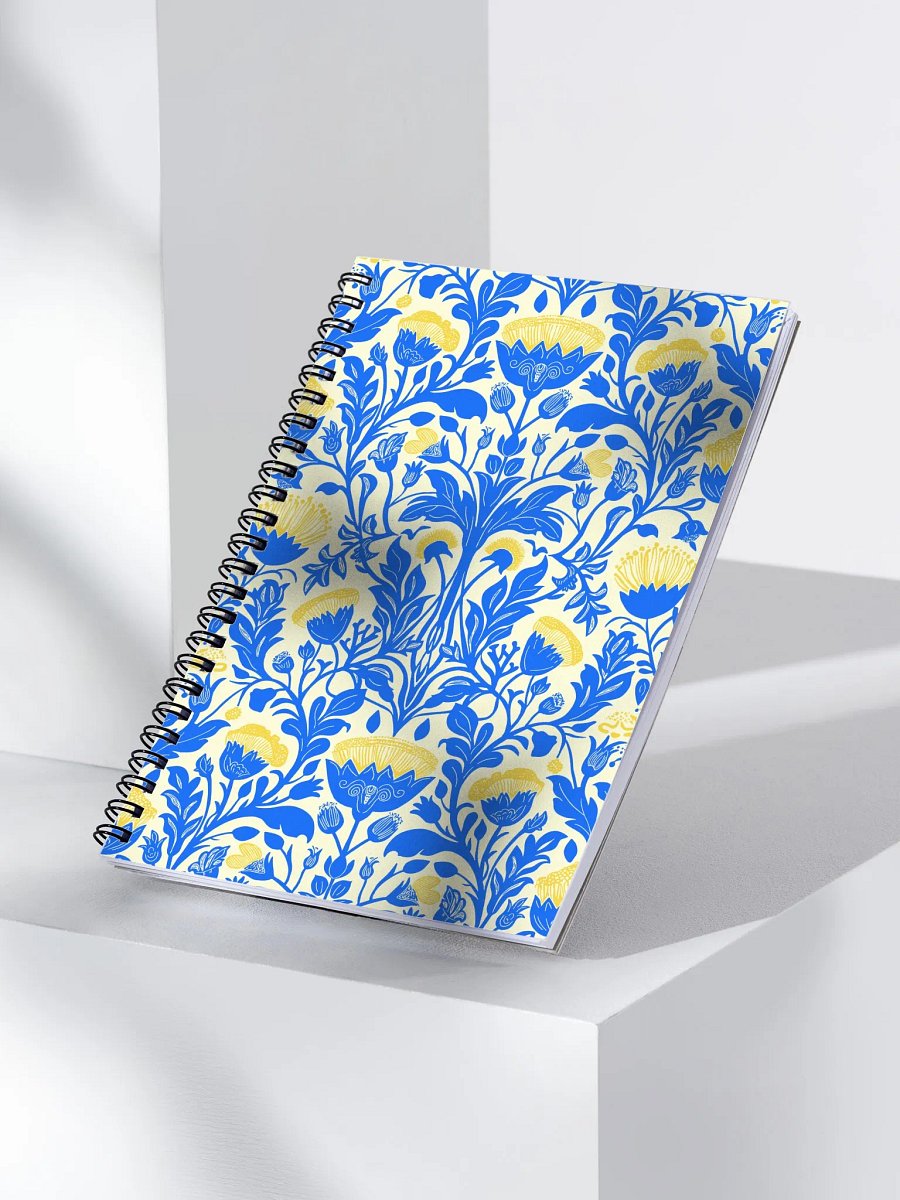 Blue Meadow Bloom Notebook product image (3)