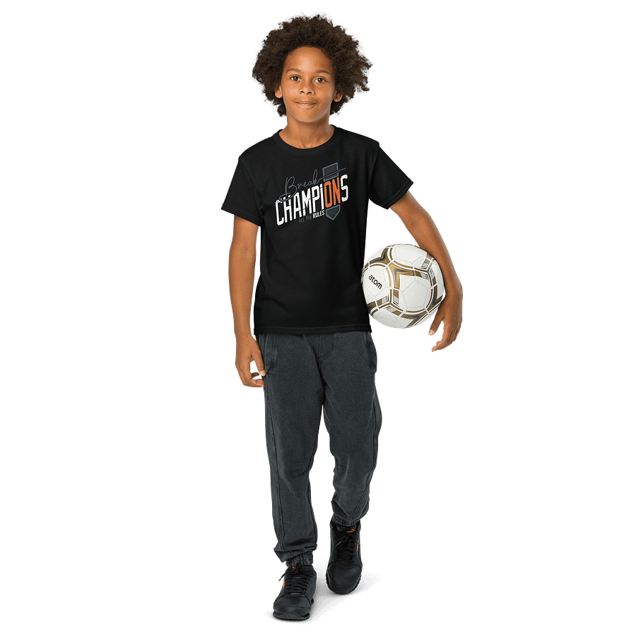 Kids T-Shirt Champions Rules Graphic product image (8)