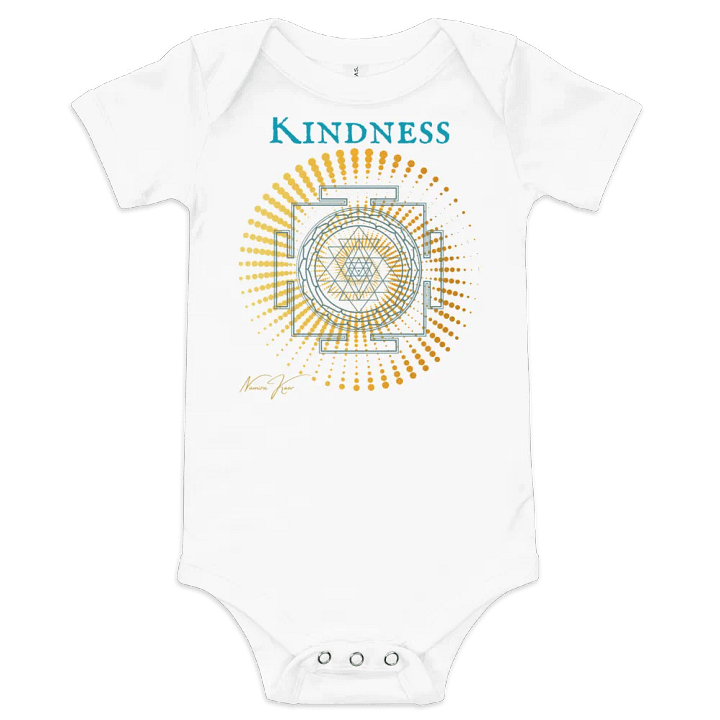 Mandala of Kindness Baby Onesie product image (2)