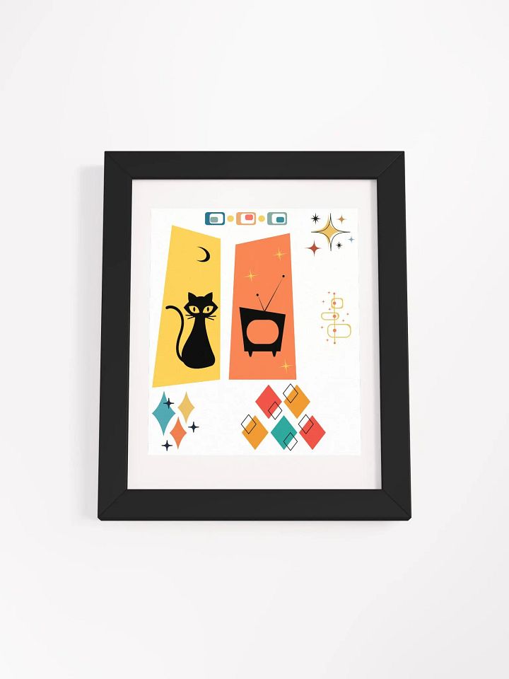 Vibrant Ayous Wood Framed Matte Poster product image (3)