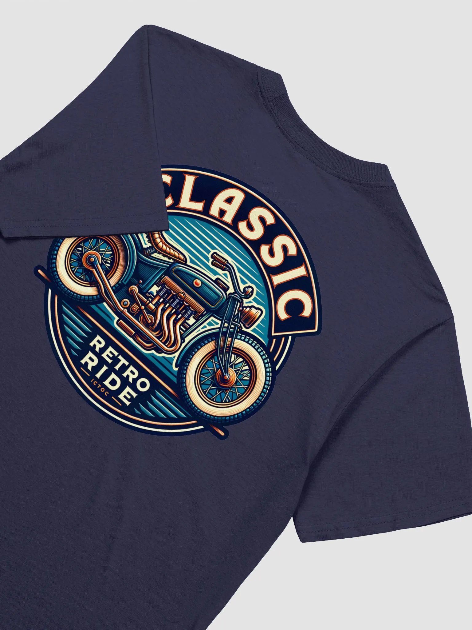 Classic Retro Ride Unisex T-Shirt product image (4)