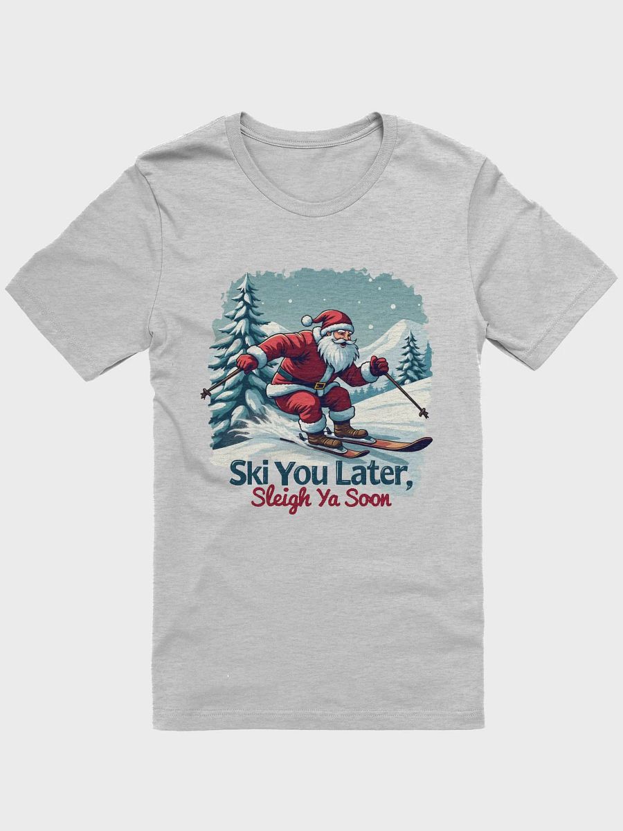 Ski You Later Santa T-Shirt product image (5)