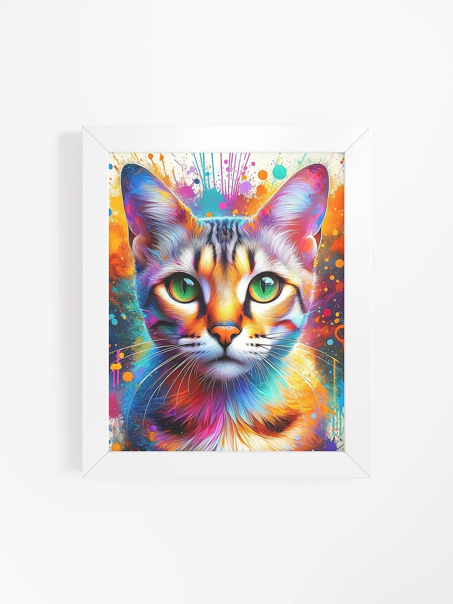 Framed High-Quality Matte Poster (in): Egyptian Mau product image (52)