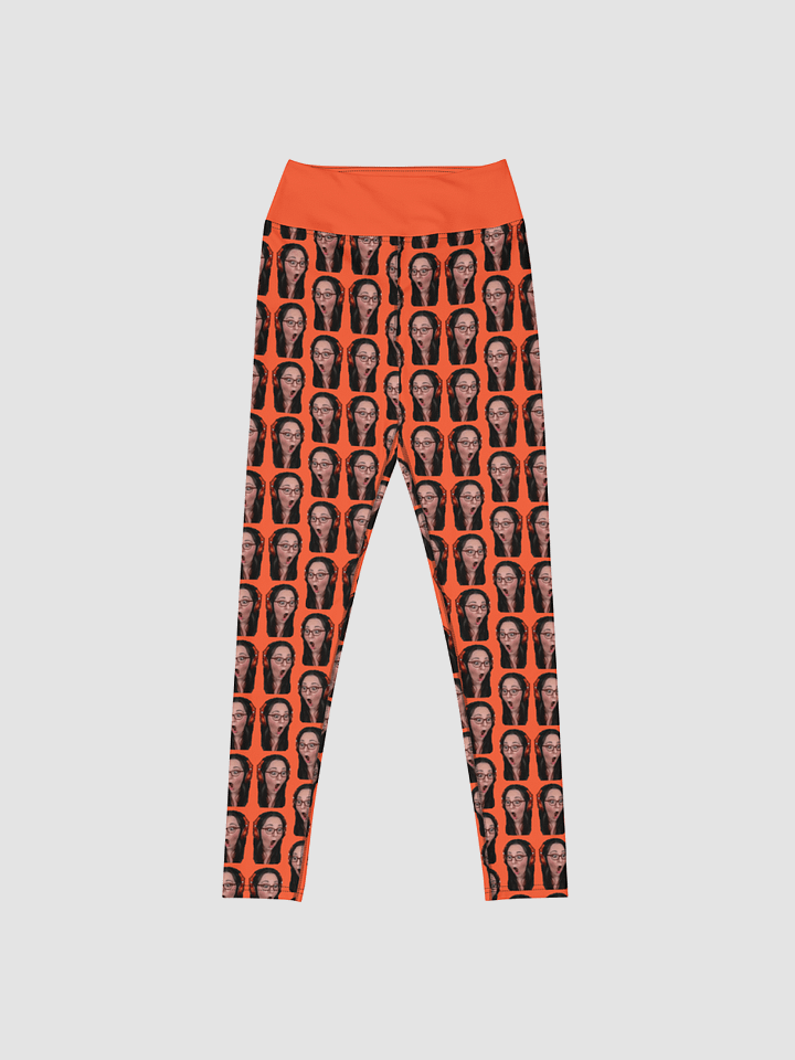 All-Over Print Pog Leggings - Orange product image (1)