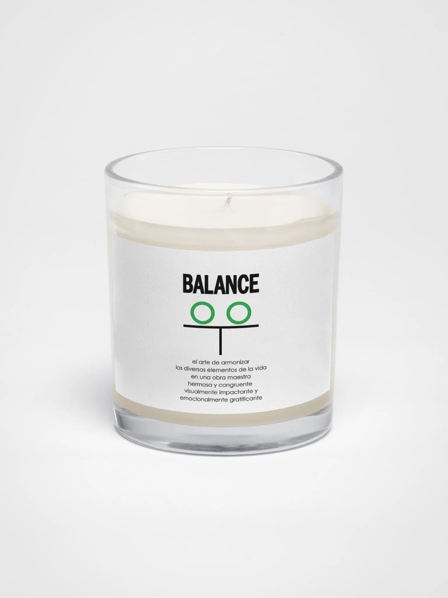 Balance Vela - - Cera de Soya - En Español product image (1)