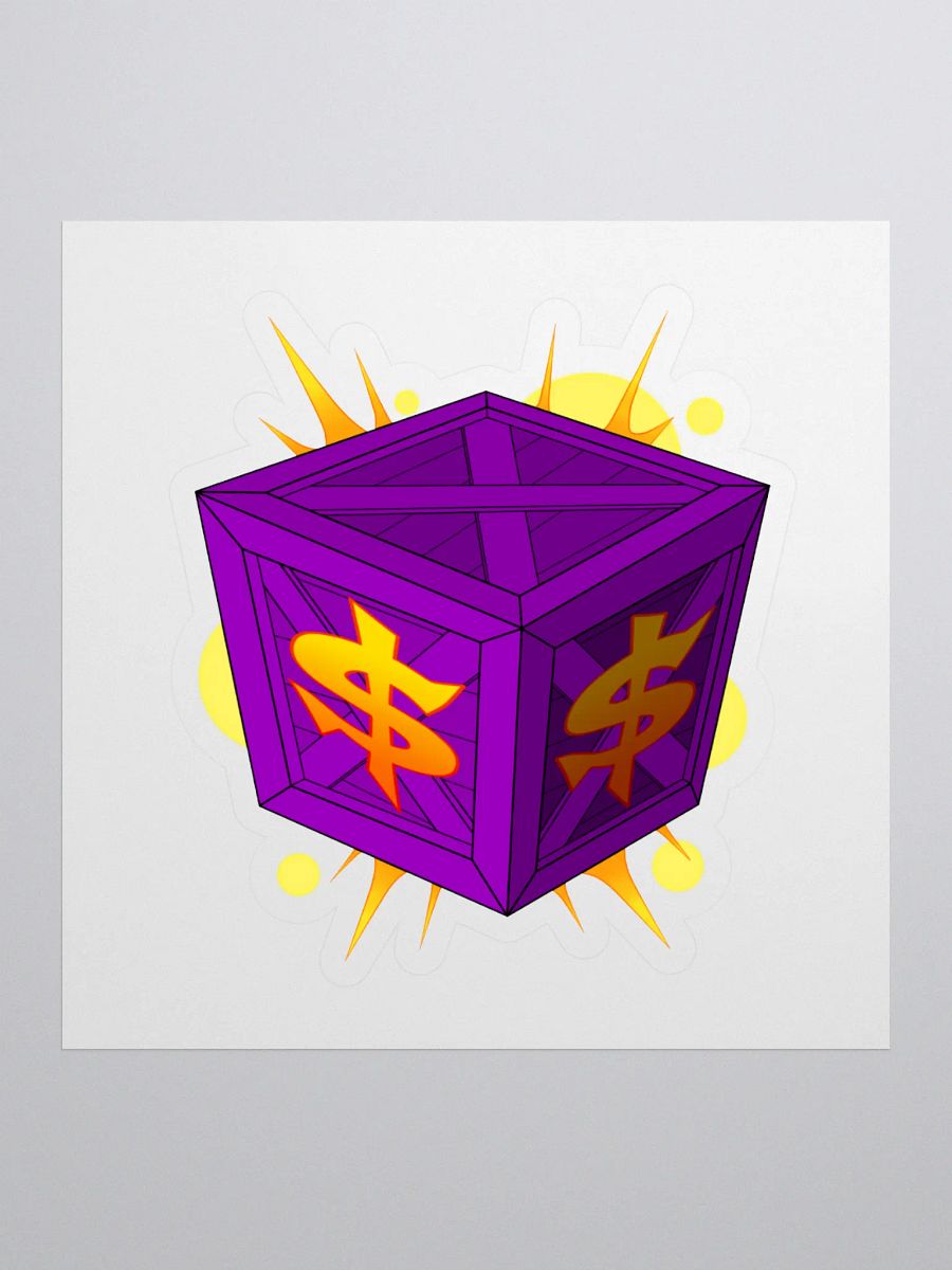 Powered by Money Sticker product image (1)
