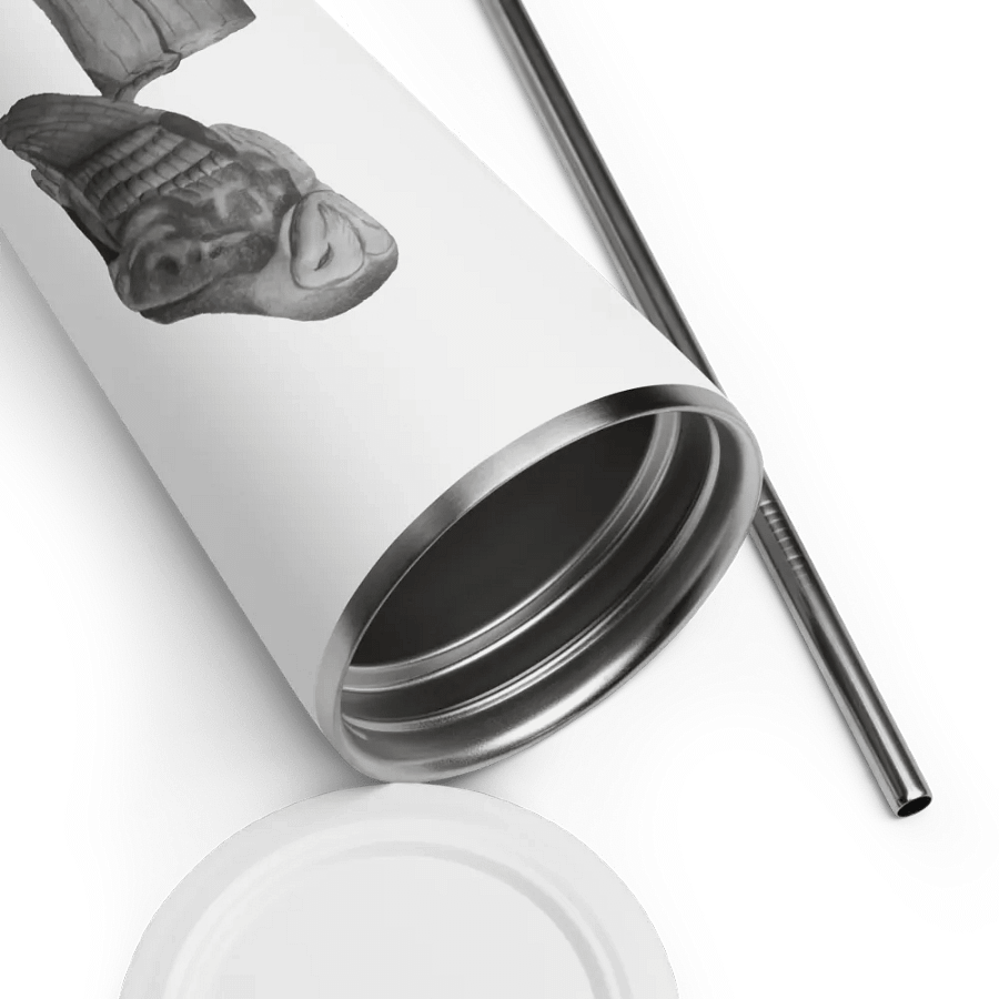 Barn Owl Drawing Straw Cup product image (12)