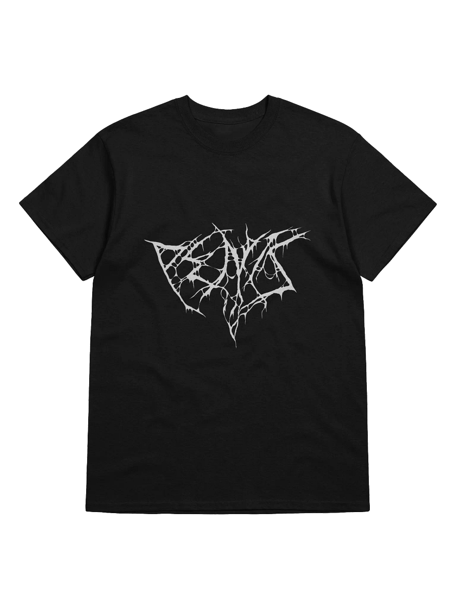 Band logo (white) unisex tee product image (30)