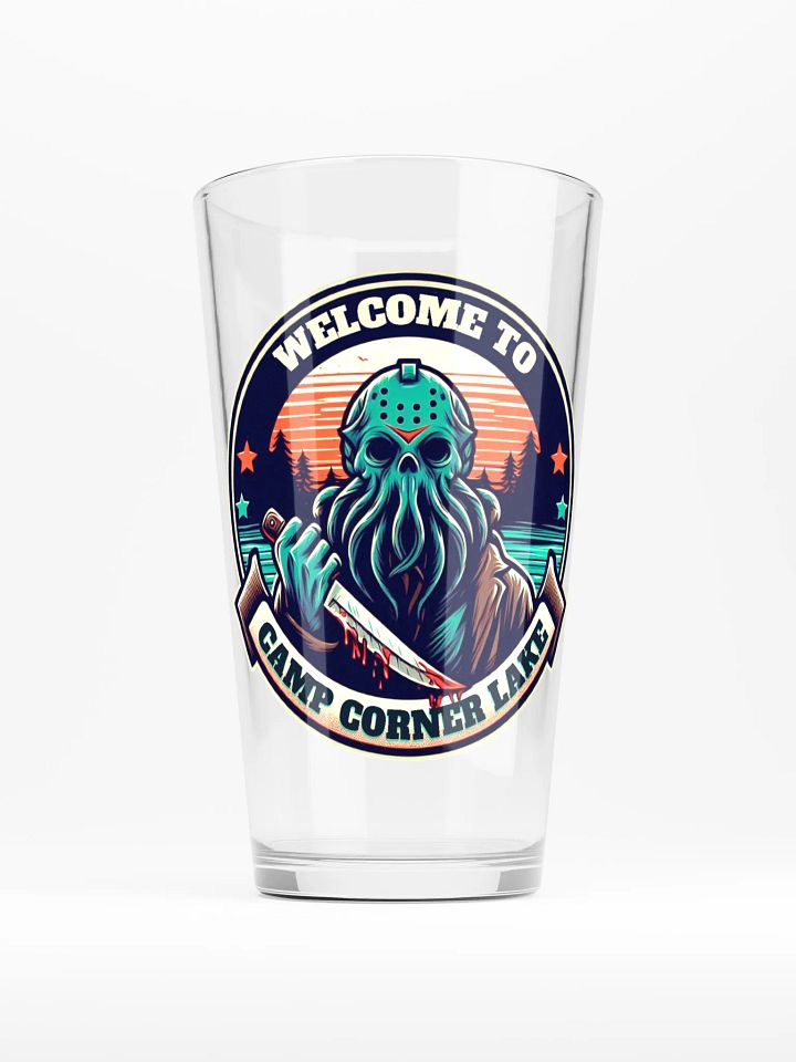 Welcome to Camp Corner Lake Pint Glass product image (2)